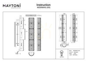 FACET fali lámpa MOD094WL-03G Maytoni small 7