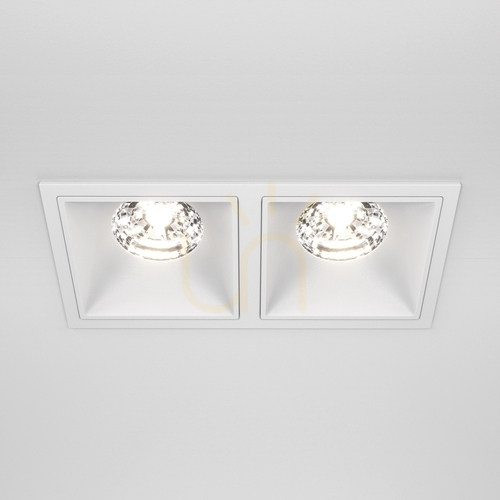 Jelölje be ALFA LED-es süllyesztett lámpatest DL043-02-15W4K-SQ-W Maytoni