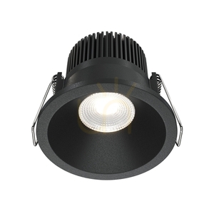 Maytoni ZOOM DL034-01-06W4K-B süllyesztett lámpatest, IP65, Ø 6 cm, LED 6 W 670 lm 4000K CRI 90, fekete small 1