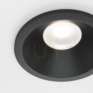 Maytoni ZOOM DL034-01-06W4K-B süllyesztett lámpatest, IP65, Ø 6 cm, LED 6 W 670 lm 4000K CRI 90, fekete small 2