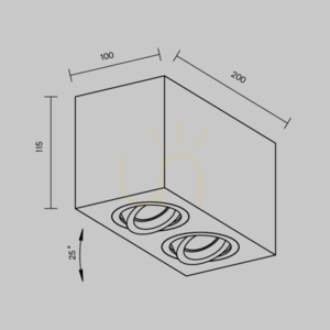 Plafond ATOM C017CL-02B Maytoni small 6