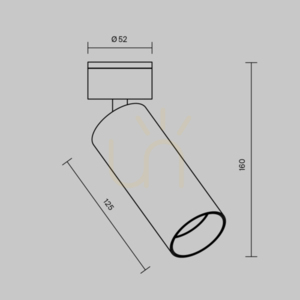 Maytoni Focus LED mennyezeti lámpa C055CL-L12W3K-W-W fehér 12 W 3000 K small 7