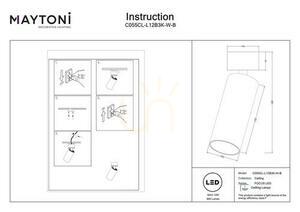 FOCUS LED Plafond C055CL-L12B3K-W-B Maytoni small 7