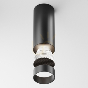 Maytoni FOCUS LED C056CL-L12B4K-W-D-B falon kívüli spotlámpa fekete 12 W 900 lm 4000 K TRIAC small 4