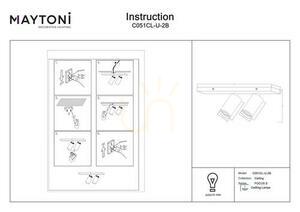 Plafond FOCUS S C051CL-U-2B Maytoni small 5
