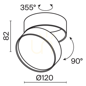 Plafond ONDA C024CL-L18B4K Maytoni small 10