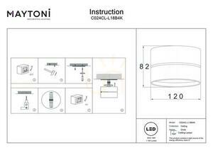 Plafond ONDA C024CL-L18B4K Maytoni small 7