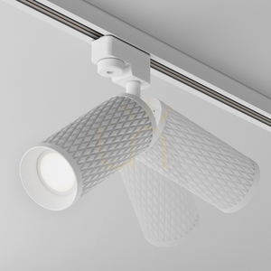 Maytoni Focus Design TR011-1-GU10-W sínes spotlámpa, fehér, GU10, Unity small 4