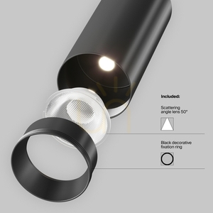 FOCUS LED-es gyűjtősín reflektor TR021-1-12B3K-W-D-B Maytoni small 6