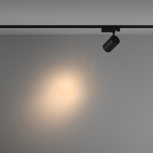 VUORO 3 fázisú sínre szerelhető spot fekete LED 26 W 3000 K CRI90 Maytoni TR029-3-26W3K-S-B small 4