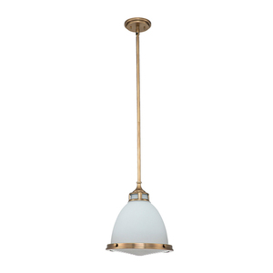 Elstead Amelia közepes függőlámpa, 1 × E27, Heritage sárgaréz, HK-AMELIA-P-M-HB small 1