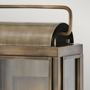 Sag Harbor kültéri fali lámpás - 2 fényforrás, polírozott bronz - Elstead small 1