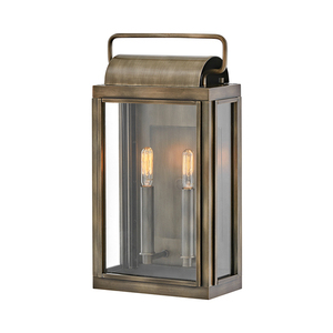 Sag Harbor kültéri fali lámpás - 2 fényforrás, polírozott bronz - Elstead small 0
