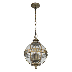 Elstead Kichler HALLERON KL-HALLERON-8M-BU kültéri függőlámpa bronz 3×E14 IP44 small 1