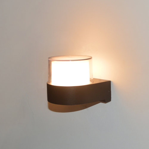 Jelölje be Kültéri fali lámpa Italux fekete LED 5W IP54 OWL-4626-4K