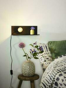 Fali lámpa Lucide SEBO fekete fém vintage E27 37 cm small 2