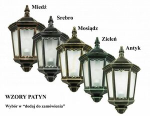 Kültéri állólámpa SU-MA Prince fekete patina 55 cm E27 K 4011/1/O small 4