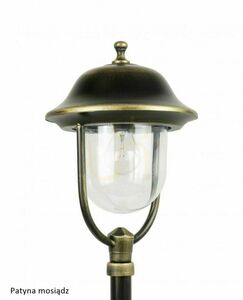 Kültéri állólámpa SU-MA Prince fekete patina 167 cm K 5002/1/O small 10