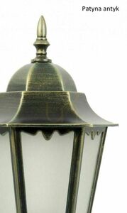 Kültéri állólámpa SU-MA Retro Classic II K 5002/3/H 85 cm fekete patina small 10