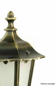 Kültéri állólámpa SU-MA Retro Midi fekete patinás 106 cm K5002/2/M small 6