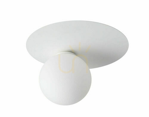 Jelölje be Plafon Sigma Argon 1 fehér üveg 27 cm SKU 33262