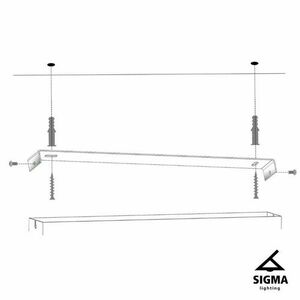 Függőlámpa Sigma DENI 3 fekete-arany 60W E27 60cm 40541 small 2