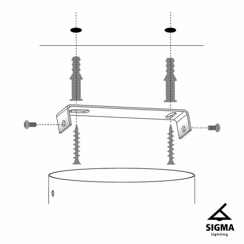 Jelölje be Függőlámpa Sigma DENI L grafit/arany 28cm E27 40537