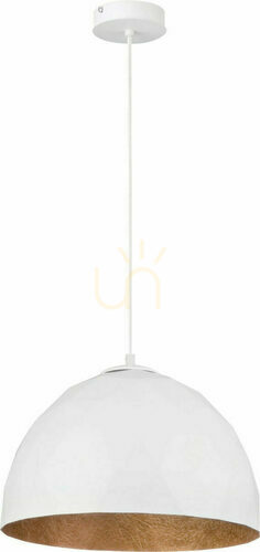 Jelölje be Függőlámpa Sigma Diament M 35 cm fehér-réz 31374