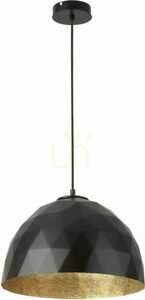 Függőlámpa Sigma Diament M fekete/arany 35 cm 31371 small 0