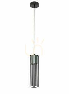 Függőlámpa Sigma Fobia 1 fekete/ezüst GU10 10W 33448 small 0