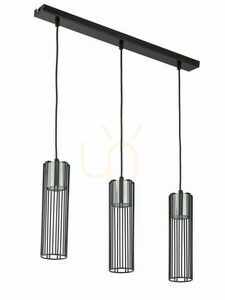 Függőlámpa Sigma Fobia 3 fekete/ezüst GU10 60 cm 33454 small 0