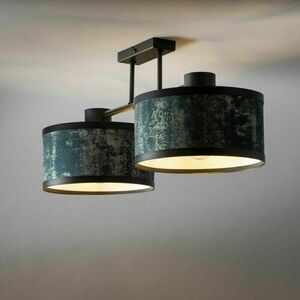 Plafon Sigma Glory 2 fekete grafit/arany E27 60W 40513 small 1