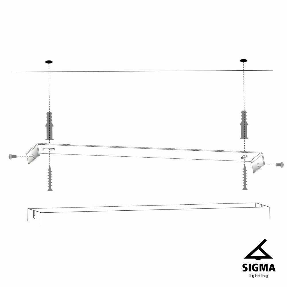 Előnézet Plafon Sigma Glory 3 grafit/arany 99cm 40515 Plafon Sigma Glory 3 grafit/arany 99cm 40515