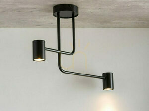Plafon Sigma Luis 2 fekete GU10 60 cm 33418 small 1