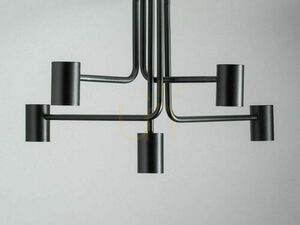 Plafon Sigma Luis 5 fekete GU10 10W 5x mozgatható elemes 33422 small 1