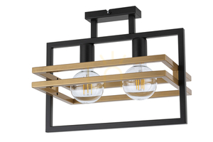 Plafon Sigma Merci 2 fekete arany 32401 small 0