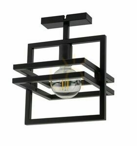 Plafon Sigma Merci 1 fekete E27 15W 26 cm 32400 small 0