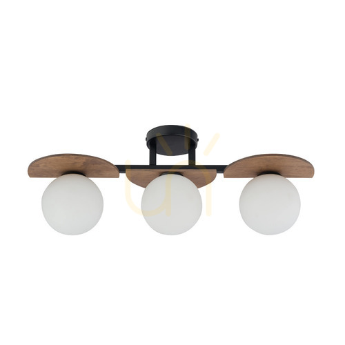 Jelölje be Plafon Sigma Mirror 3 fekete-barna G9 66 cm 33302