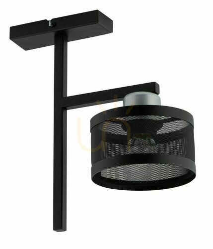 Jelölje be Plafon Sigma OFF 1 fekete ezüst E27 60W 32142