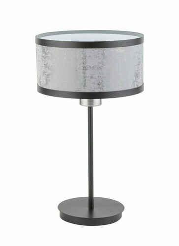 Jelölje be Asztali lámpa Sigma Opera fekete, szürke/ezüst, E27, 44 cm, 50341