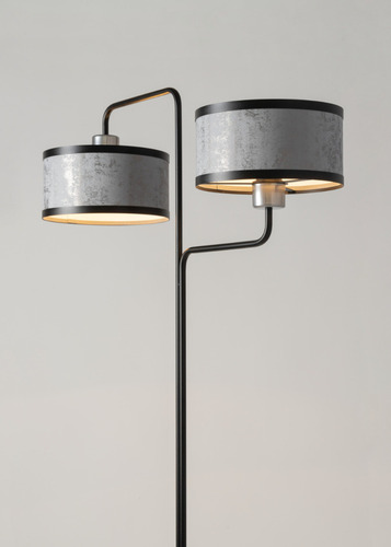 Jelölje be Sigma Opera állólámpa fekete/szürke E27 159 cm 50343