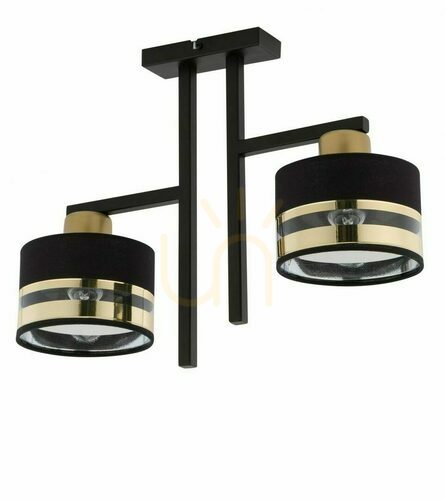 Jelölje be Plafon Sigma Pro 2 fekete-arany E27 48 cm 32149