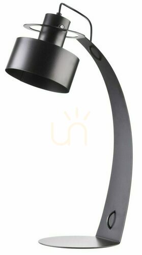 Jelölje be Asztali lámpa Sigma Rif fekete E27 15W 52 cm 50065