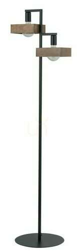 Jelölje be Sigma Robin fekete állólámpa E27 160 cm 2 fényforrás 50273