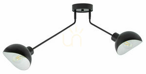 Plafon Sigma Roy 2 fekete-fehér E27 104 cm SKU 32429 small 0