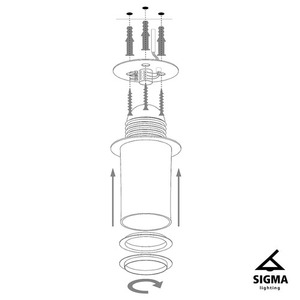 Plafon Sigma Sfera 50 cm ezüst 32457 small 5
