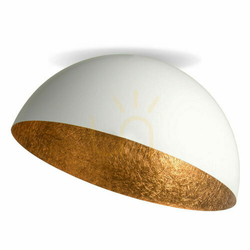 Jelölje be Plafon Sigma Sfera 35 cm fehér réz E27 32462