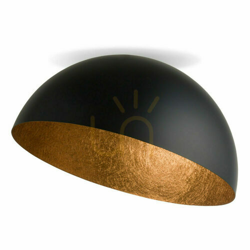 Jelölje be Plafon Sigma Sfera 35 cm fekete réz E27 32470