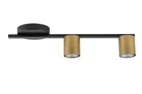 Jelölje be Plafon Sigma Sky 2 GU10 fekete arany 46 cm SKU 33432