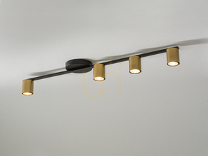Plafon Sigma Sky 4 GU10 fekete-arany 90 cm 33438 small 1